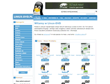 Tablet Screenshot of linux-dvd.pl